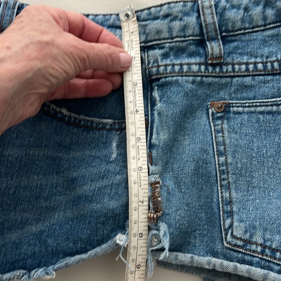 Free People Jean Shorts - Picture 6 of 8